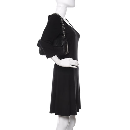 Chanel Lambskin Perforated Medium Baseball Spirit Flap Black 2 of 10