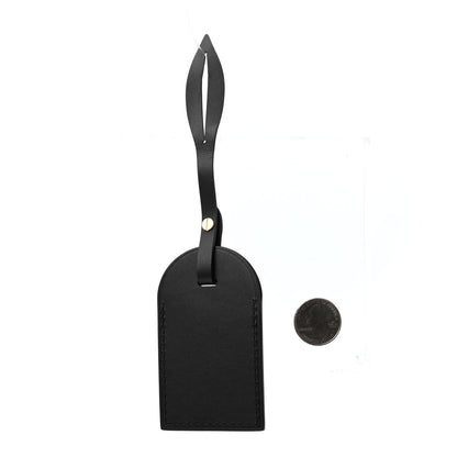 Louis Vuitton Calfskin Luggage Tag Black 3 of 3