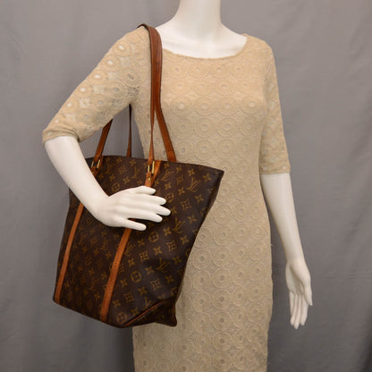 Louis Vuitton Monogram Sac Shopping Tote 2 of 7