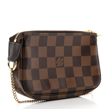 Louis Vuitton Damier Ebene Mini Pochette Accessories 3 of 7