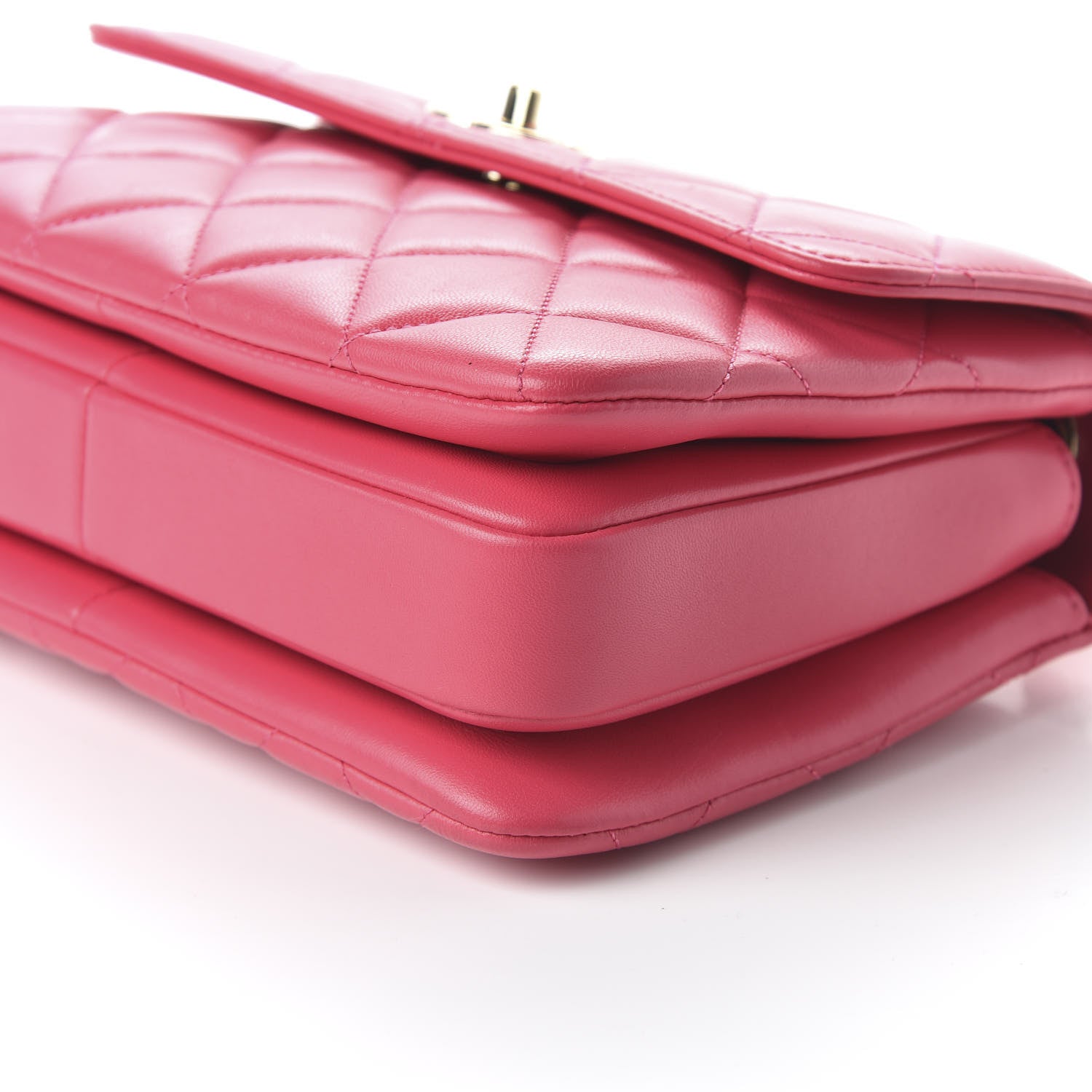 Chanel Lambskin Quilted Small Trendy CC Flap Dual Handle Bag Pink 7 of 12