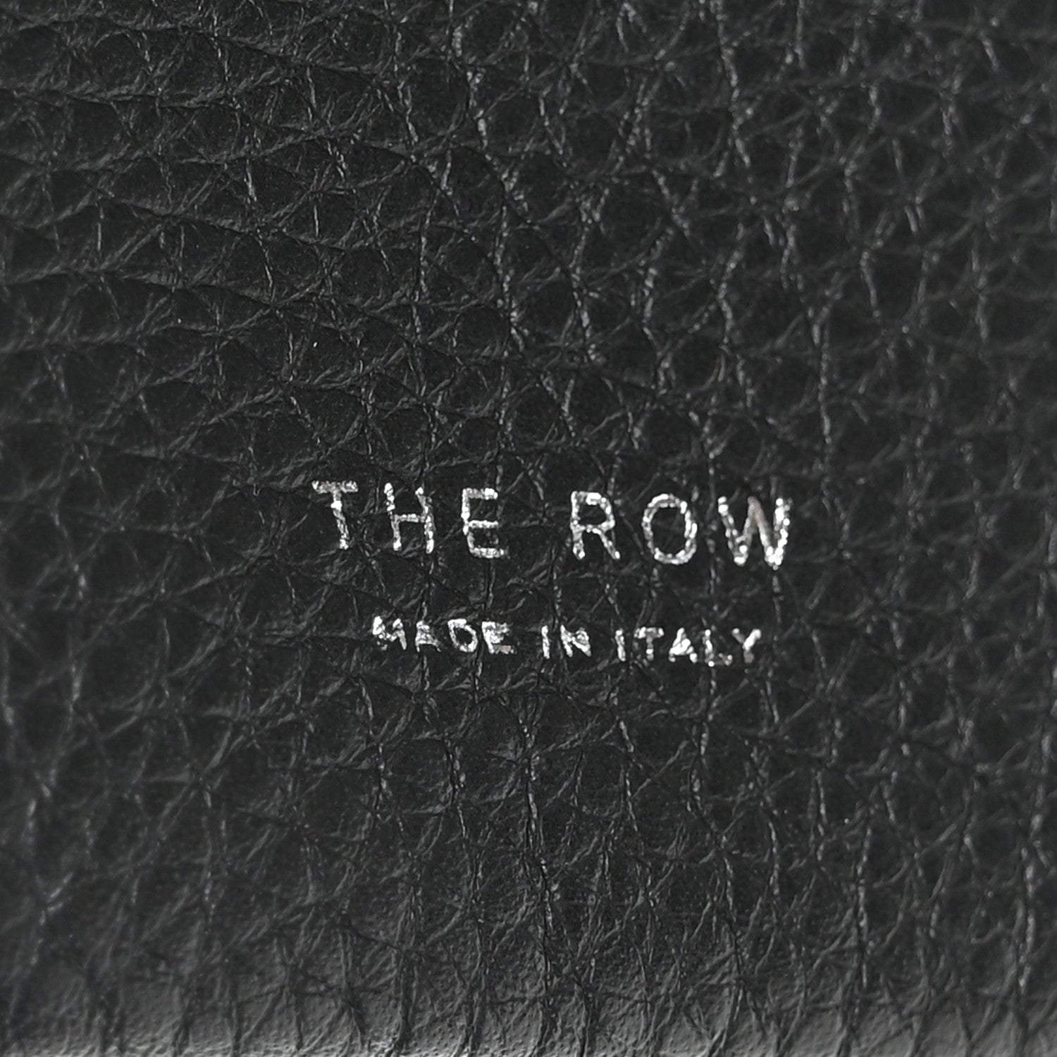 The Row Grained Calfskin Park Tote Three Black 6 of 11