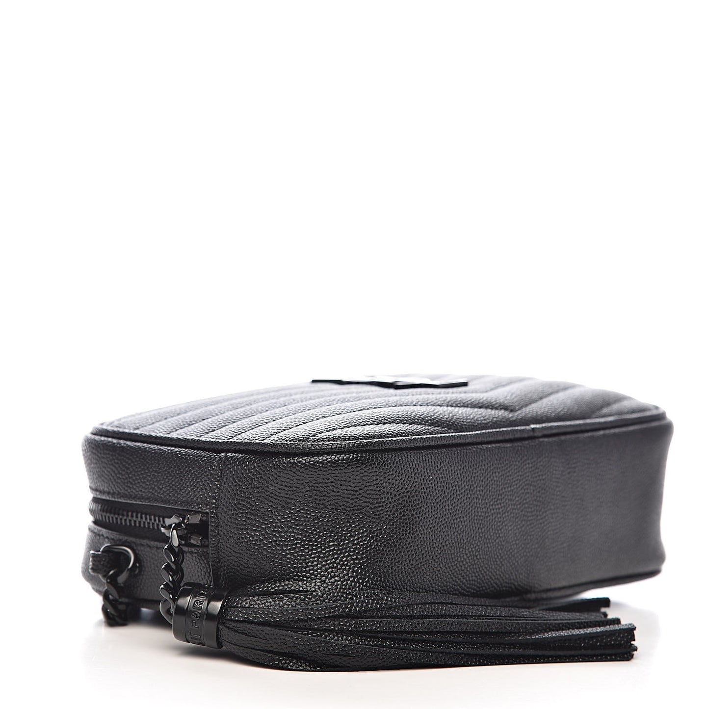 Grain De Poudre Matelasse Monogram Mini Lou Camera Bag Black
