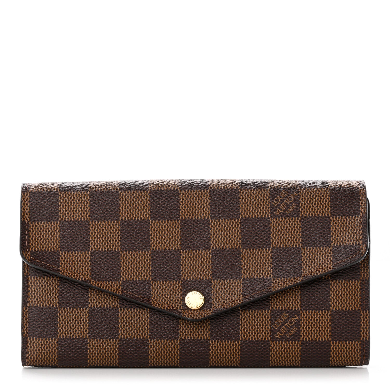Louis Vuitton Damier Ebene Sarah Wallet NM 1 of 13