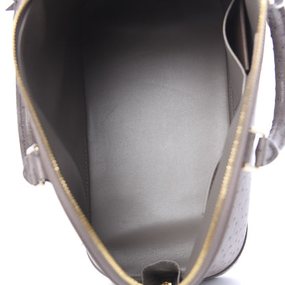 Louis Vuitton Ostrich Alma PM Gris 5 of 9