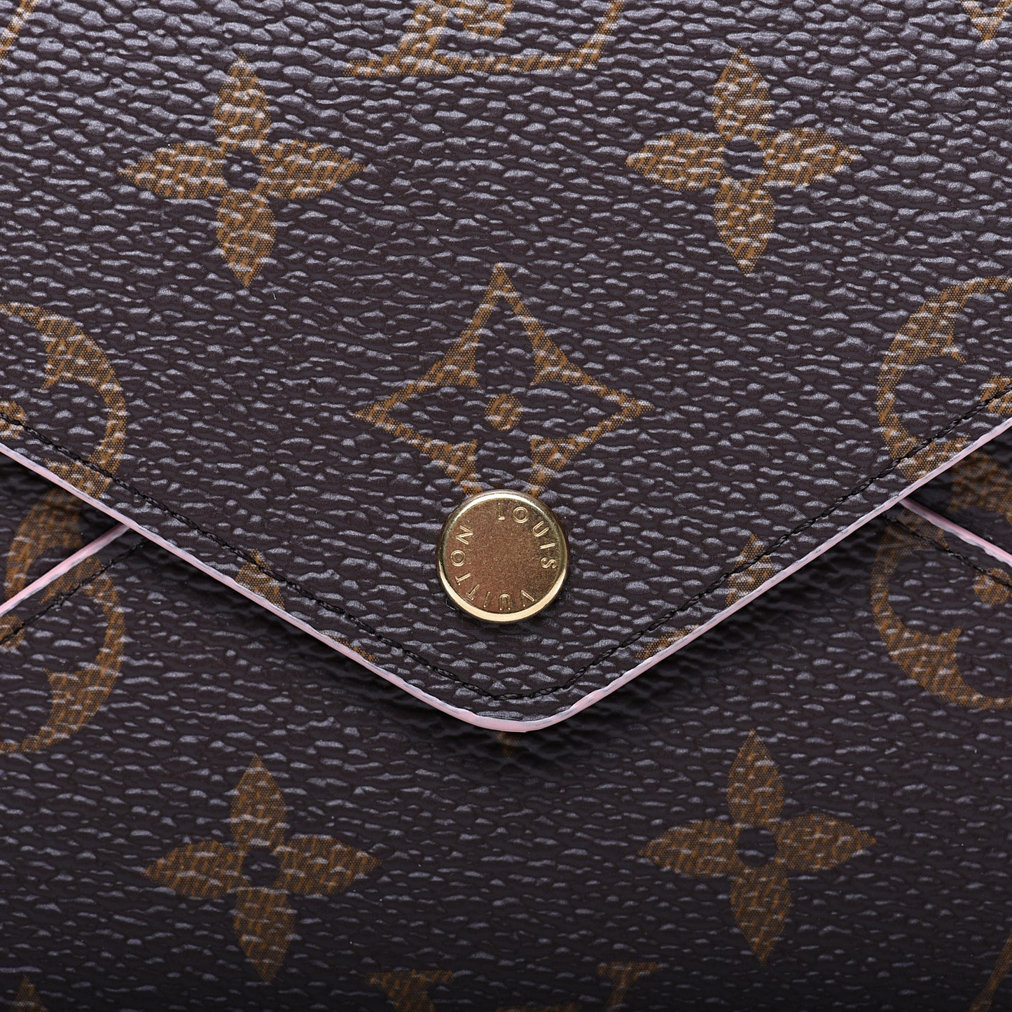 Monogram Large Kirigami Pochette Insert Rose Ballerine
