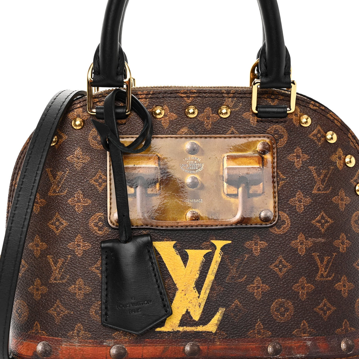 Louis Vuitton Transformed Monogram Time Trunk Alma BB 8 of 10