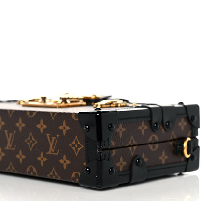 Louis Vuitton Monogram Petite Malle Black 8 of 9