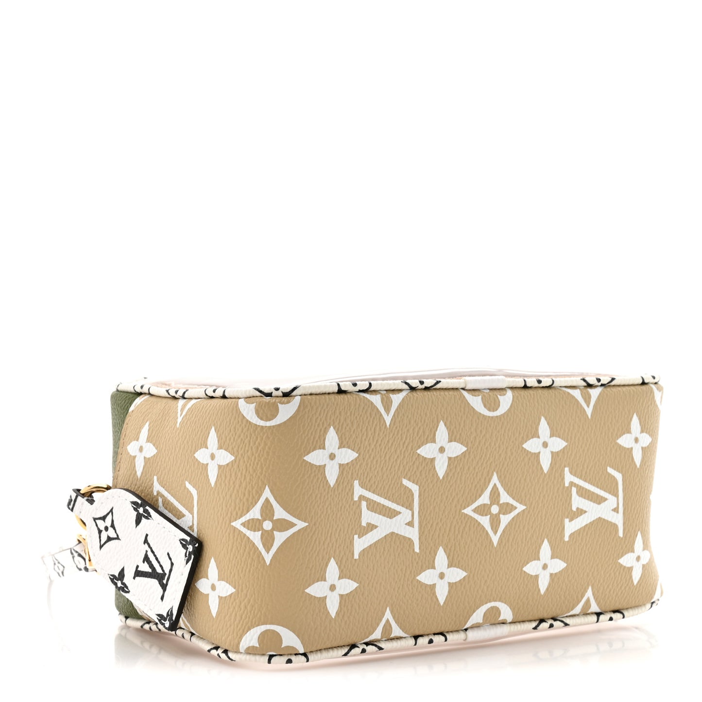 Monogram Giant Beach Pouch Kaki