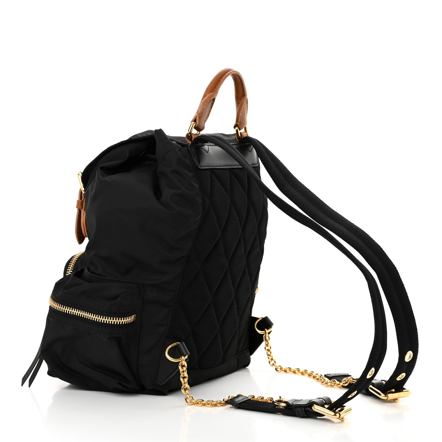 Burberry Nylon Medium Rucksack Backpack Black 3 of 10