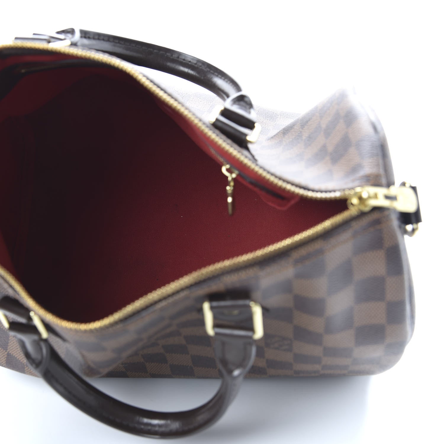 Louis Vuitton Damier Ebene Speedy Bandouliere 30 5 of 10