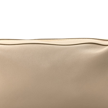 Celine Supple Calfskin Medium Romy Shoulder Bag Safari 7 of 9