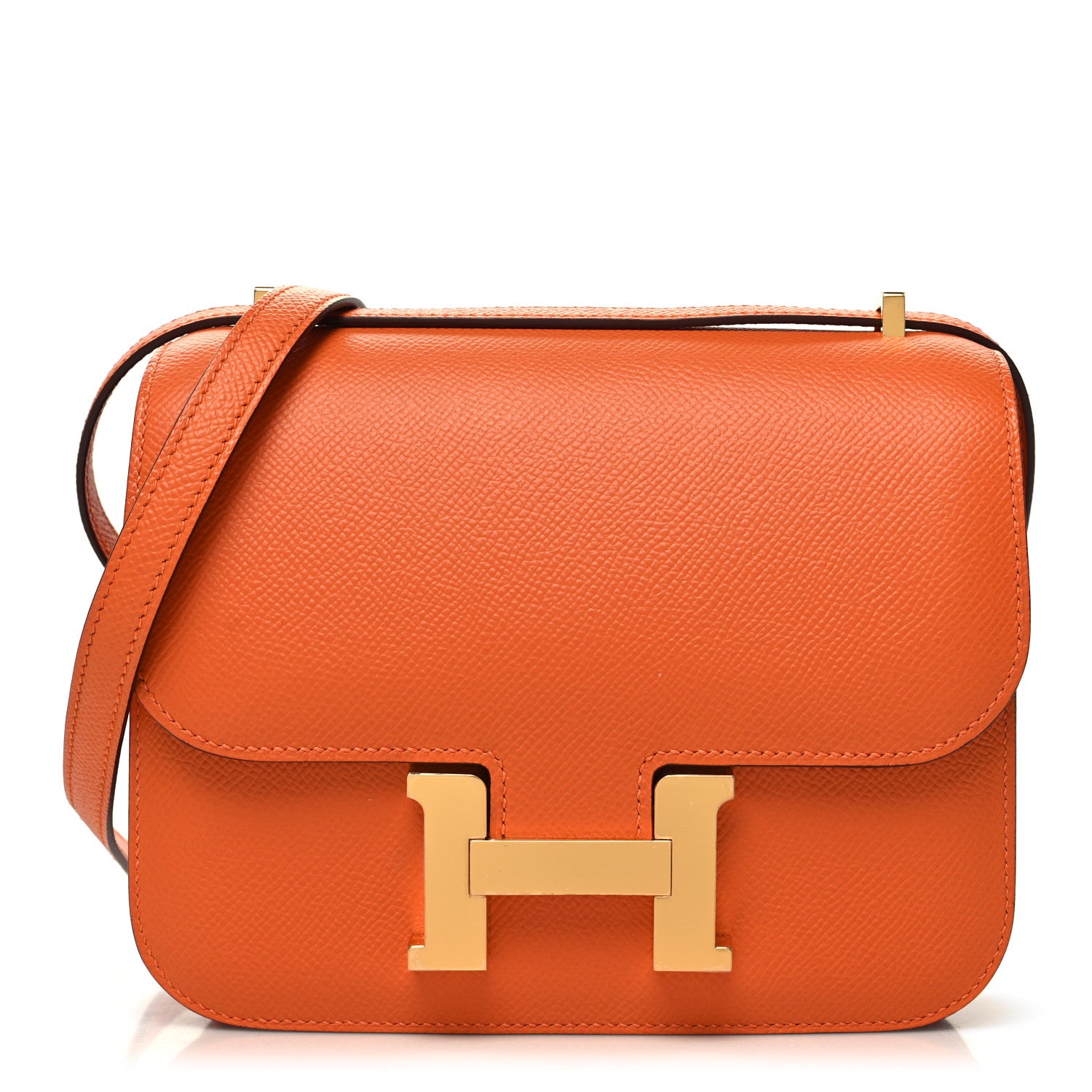 Hermes Epsom Constance 18 Orange 3 of 13