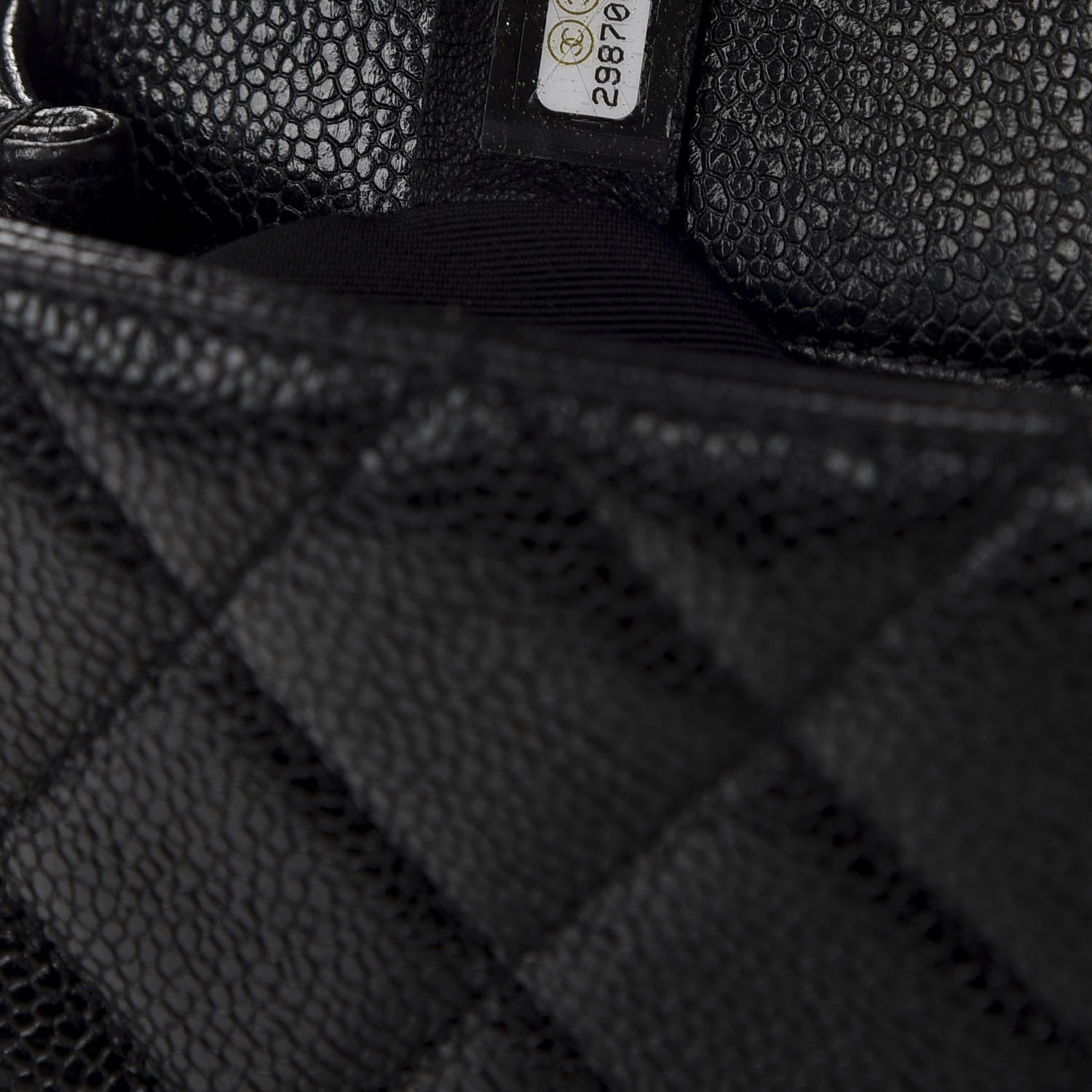 Chanel Caviar Quilted Incognito Mini Square Flap Black 7 of 9