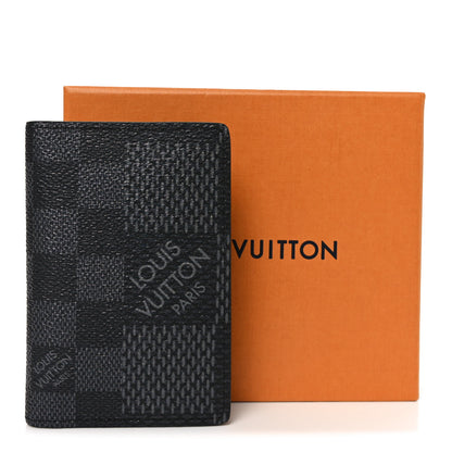 Louis Vuitton Damier Graphite 3D Pocket Organizer Black Grey 7 of 7