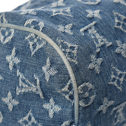 Louis Vuitton Monogram Denim Neo Speedy Blue 11 of 16