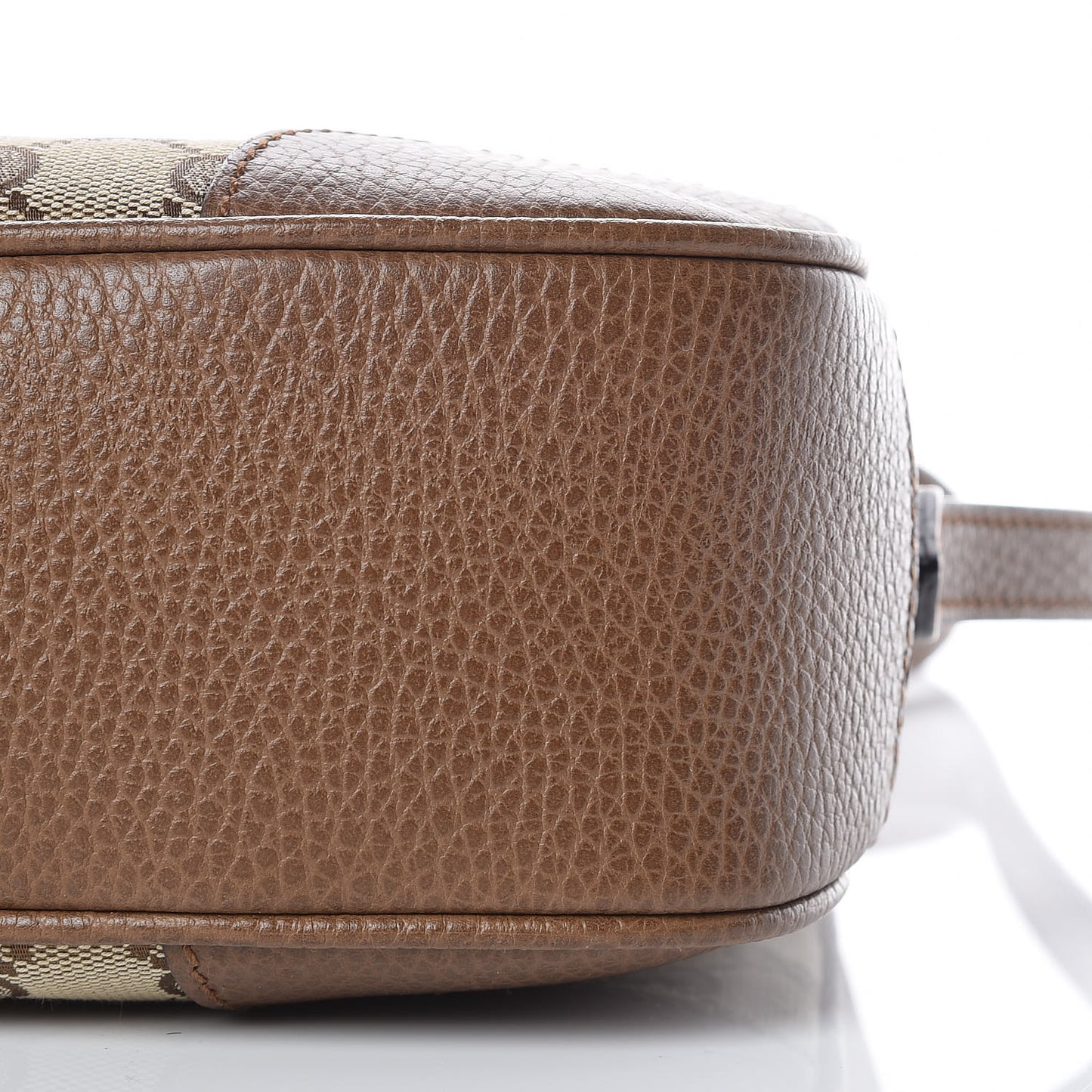 Monogram Mini Bree Messenger Bag Beige Tabacco