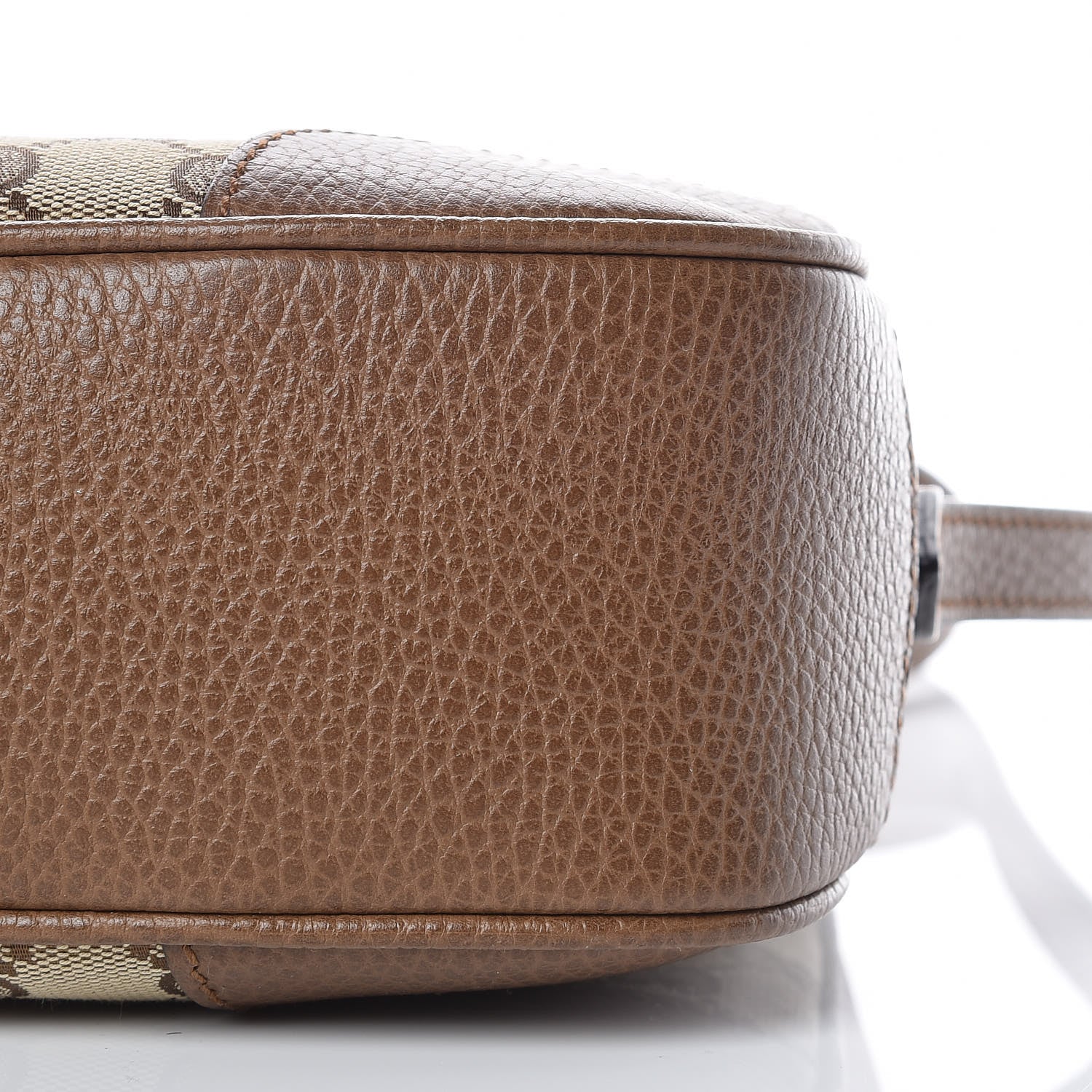 Gucci Monogram Mini Bree Messenger Bag Beige Tabacco 7 of 10