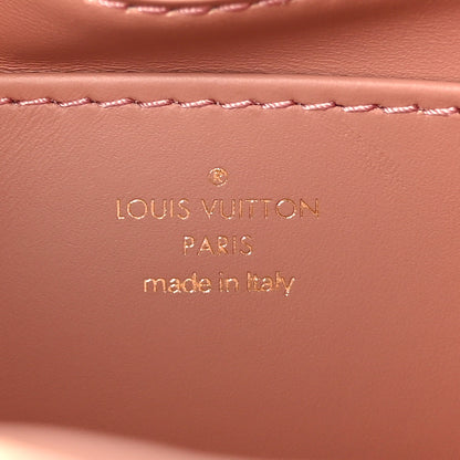 Louis Vuitton Lambskin Malletage Top Handle GO-14 MM Beige Rose 7 of 9