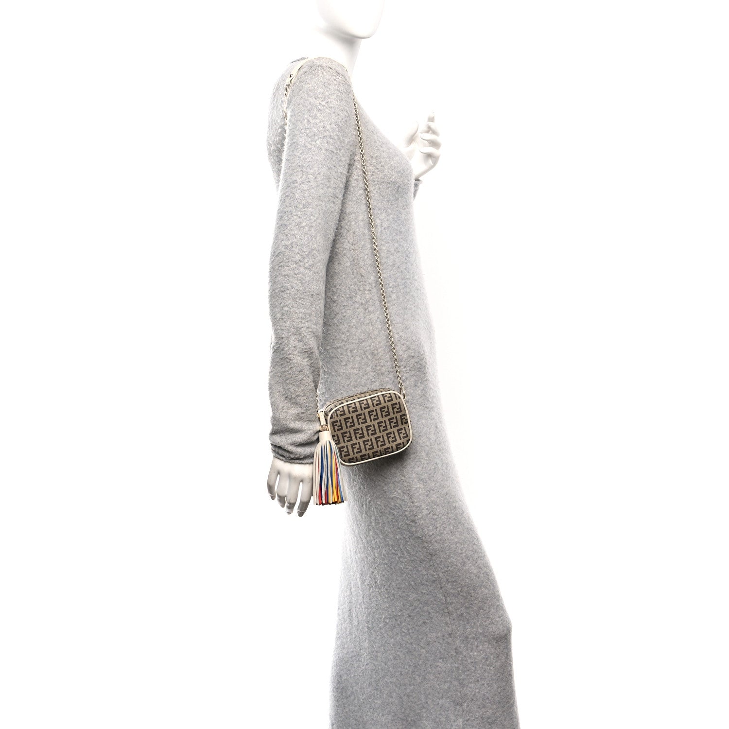 Fendi Zucchino Spalmati Crossbody 1842161 – FASHIONPHILE