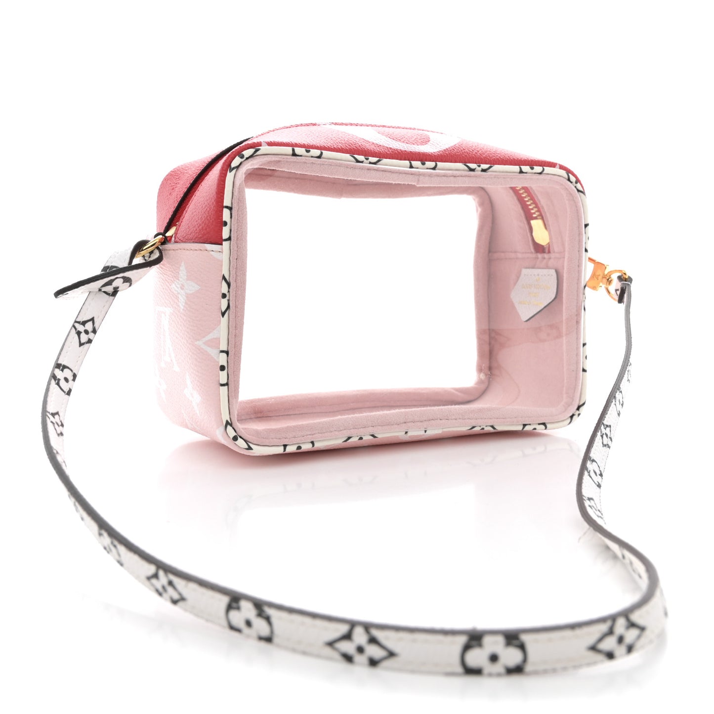 Monogram Giant Beach Pouch Rouge