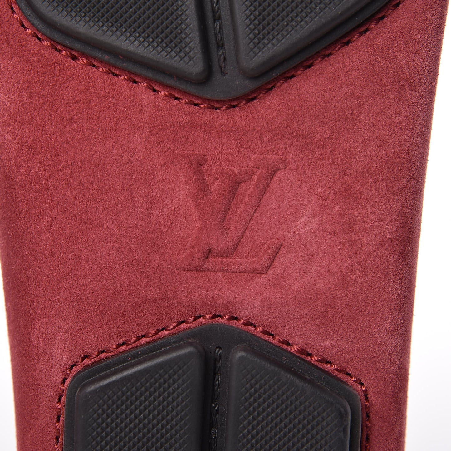 Suede Mens Lombok Mocassin Loafers 7.5 Red