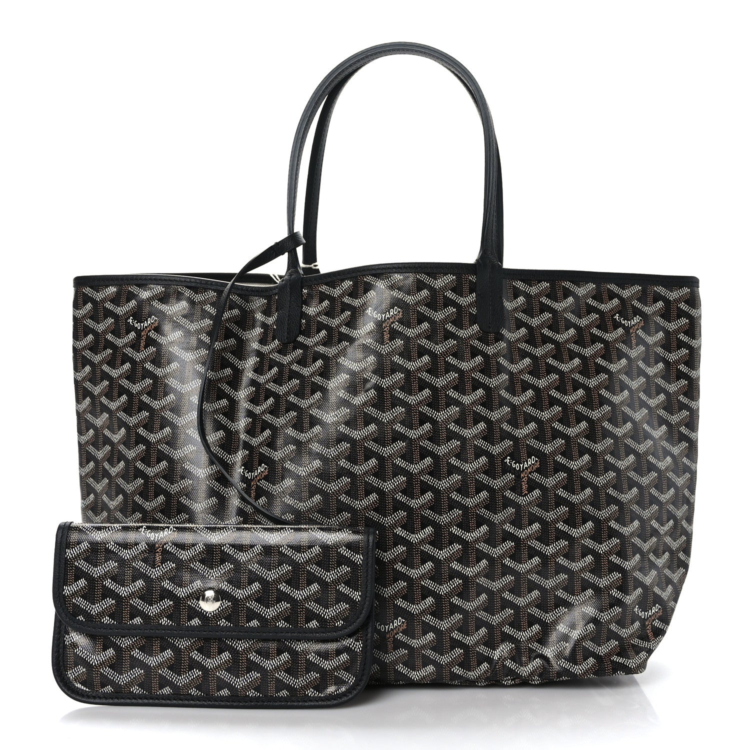 Goyard Goyardine Saint Louis PM Black 1 of 10