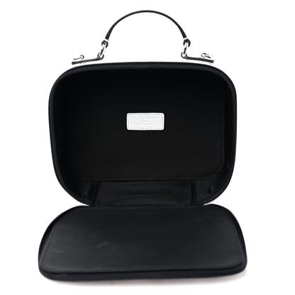 Dolce & Gabbana DOLCE & GABBANA Calfskin DG Graffiti Print Top Handle Bag White Black 6 of 13