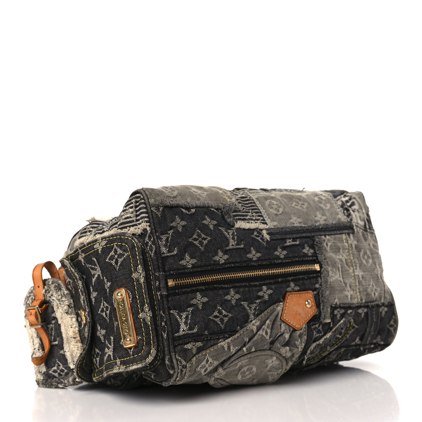 Denim Patchwork Speedy 30 Grey