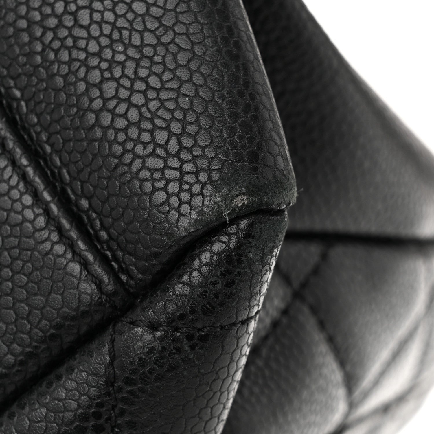 Chanel Caviar Quilted Grand Shopping Tote GST Black 12 of 14