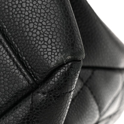 Chanel Caviar Quilted Grand Shopping Tote GST Black 12 of 14