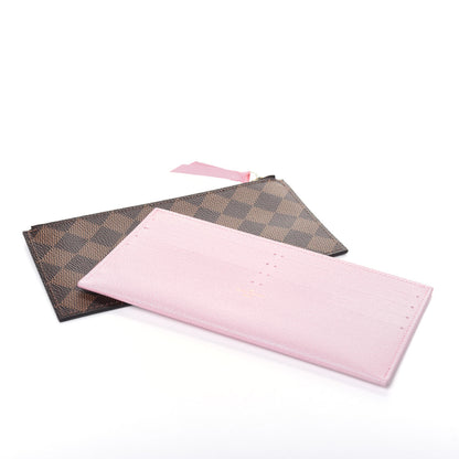 Louis Vuitton Damier Ebene Studded Pochette Felicie Chain Wallet 8 of 11