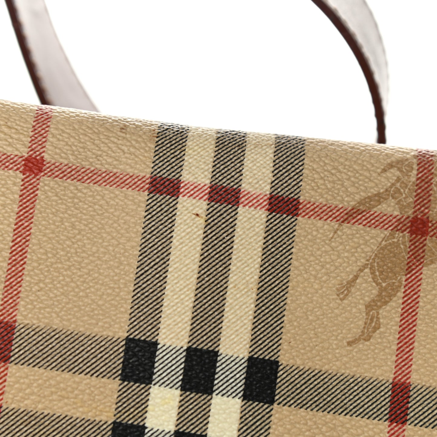 Haymarket Check Messenger Bag Brown