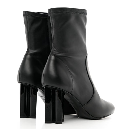 Louis Vuitton Calfskin Silhouette Ankle Boots 38 Black 4 of 7