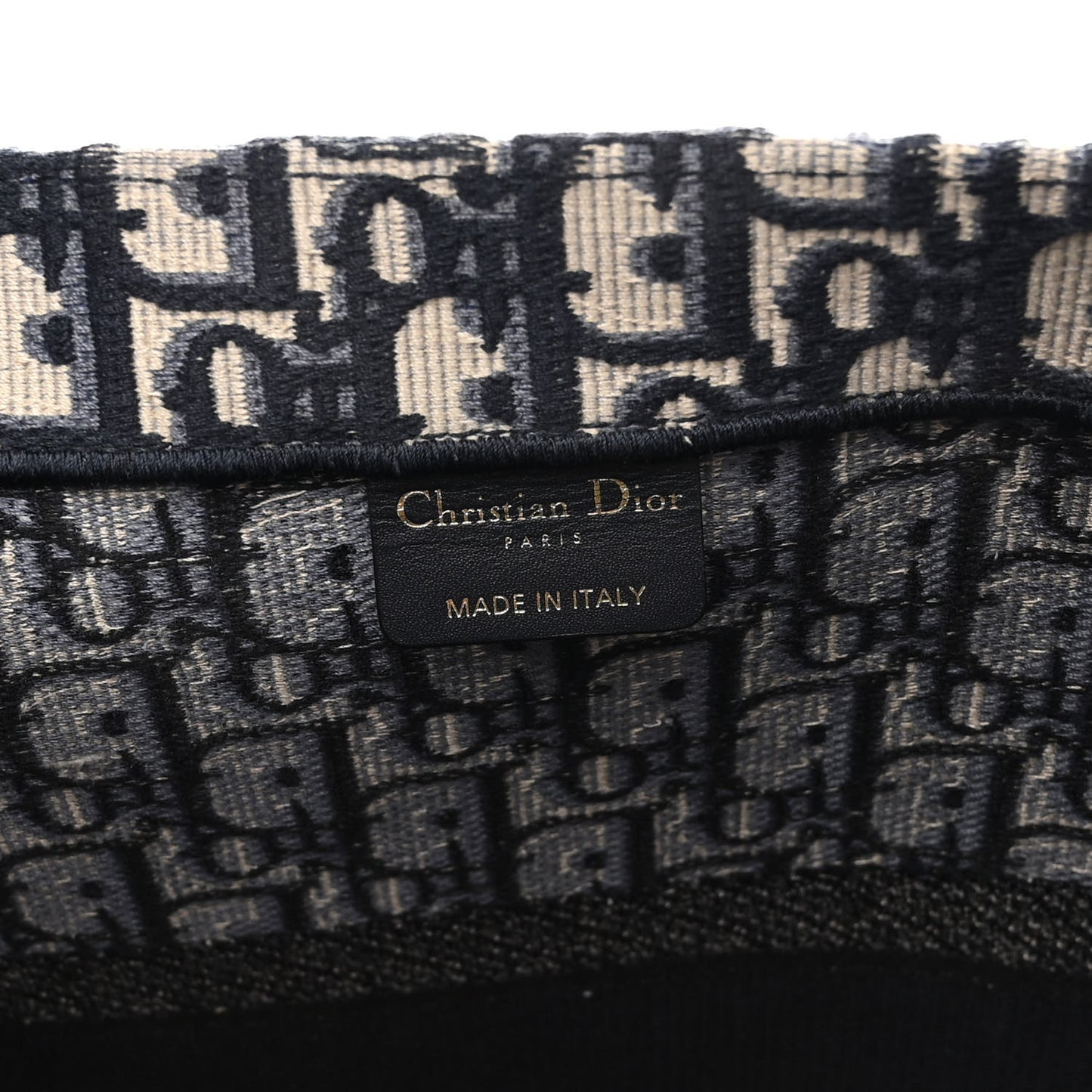 Oblique Large Book Tote Blue Multicolor