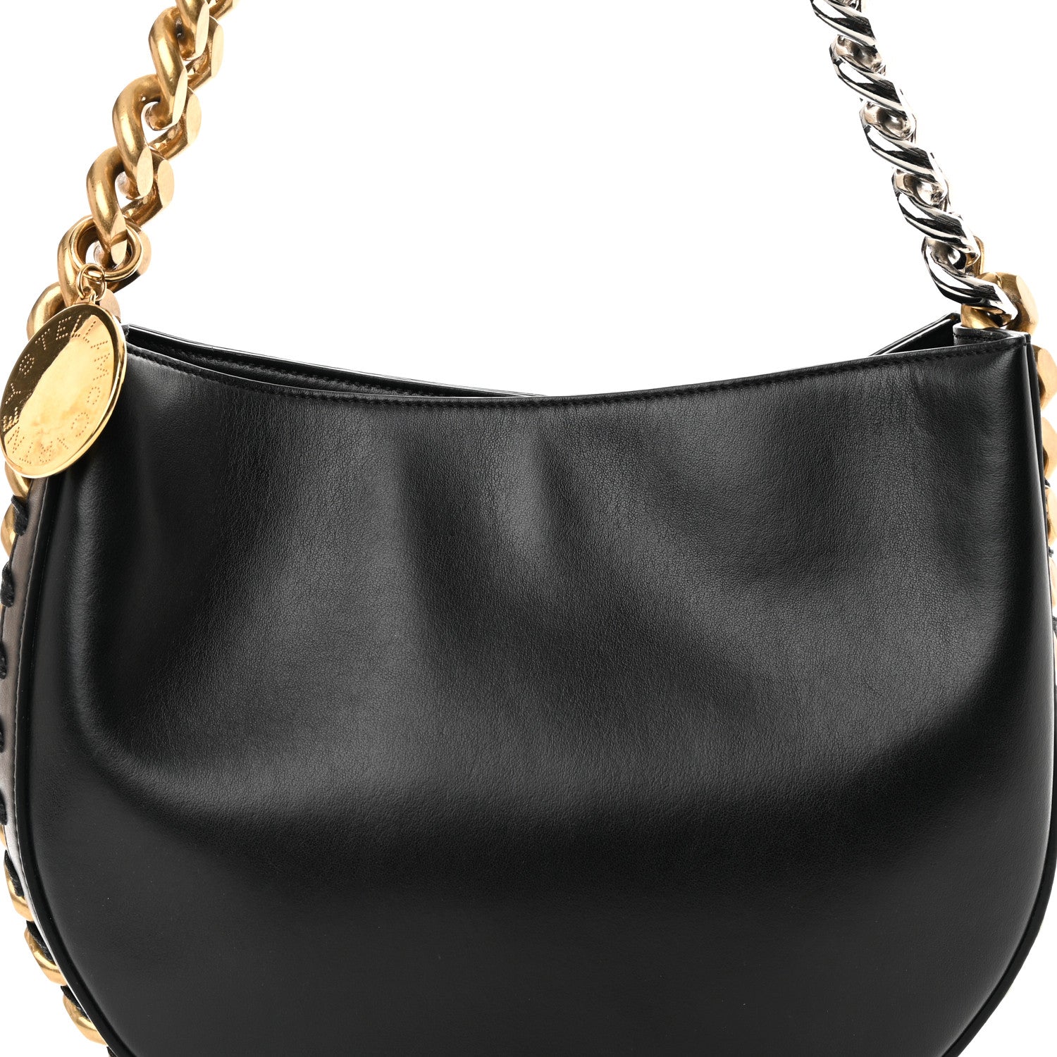 Stella McCartney Eco Alter Nappa Frayme Shoulder Bag Black 7 of 13