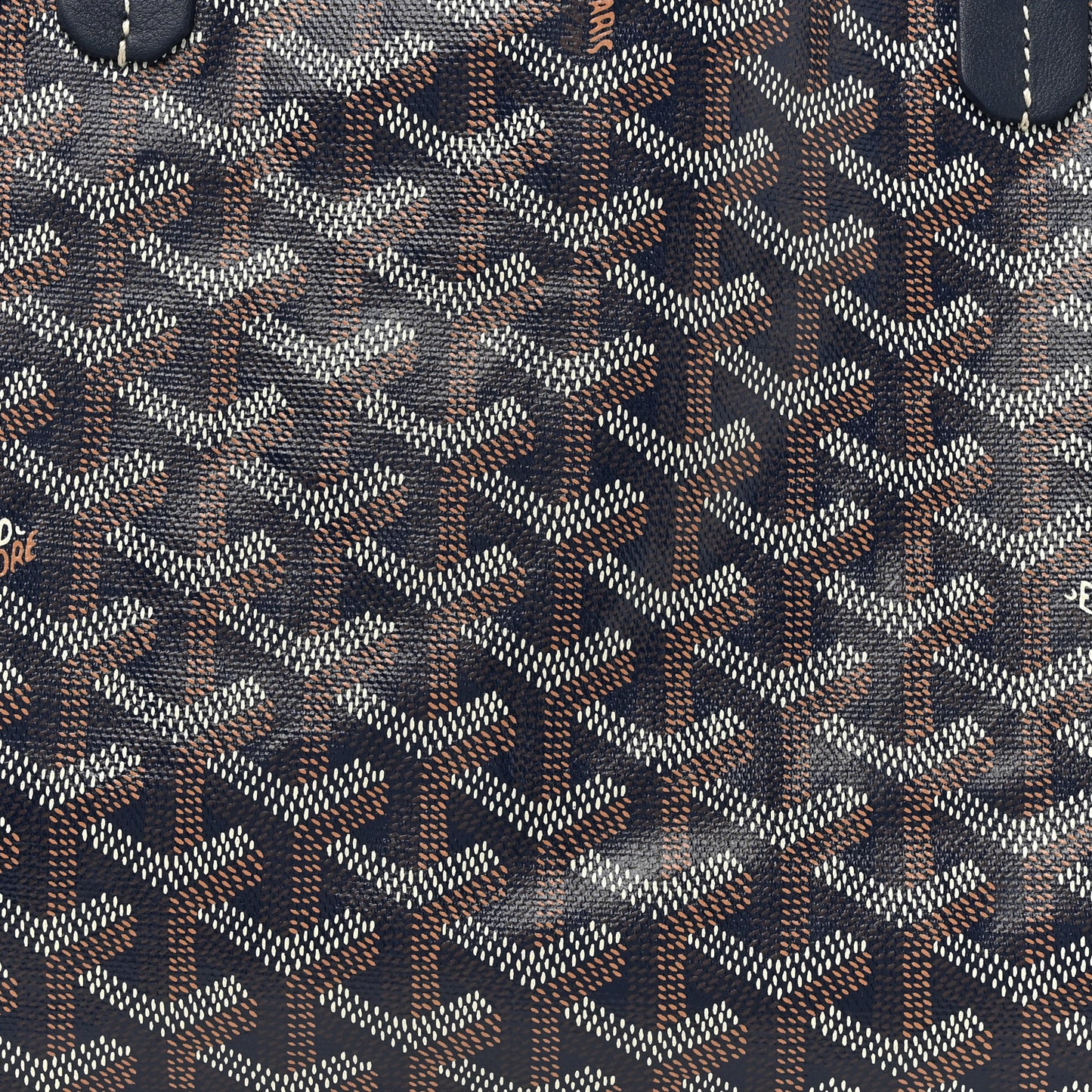 Goyardine Reversible Anjou PM Navy