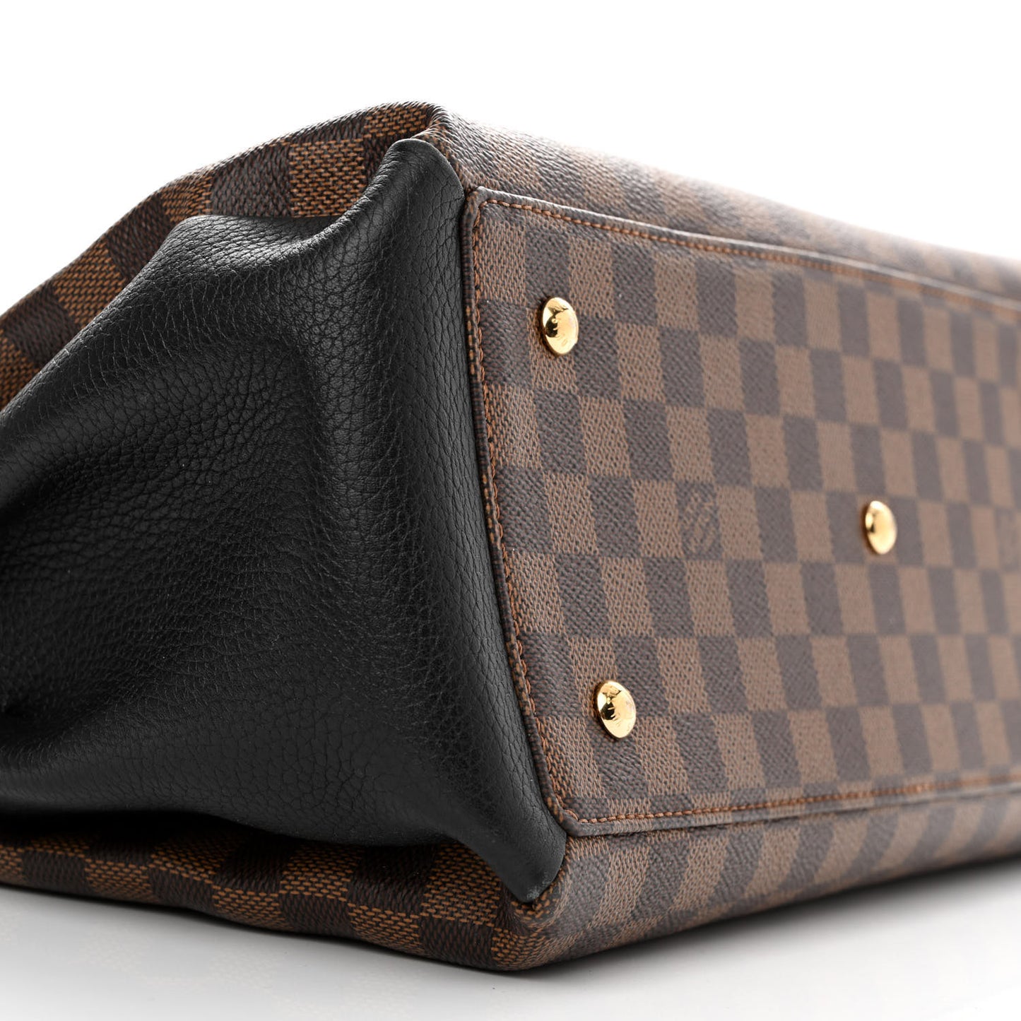 Cuir Taurillon Damier Ebene Normandy Black