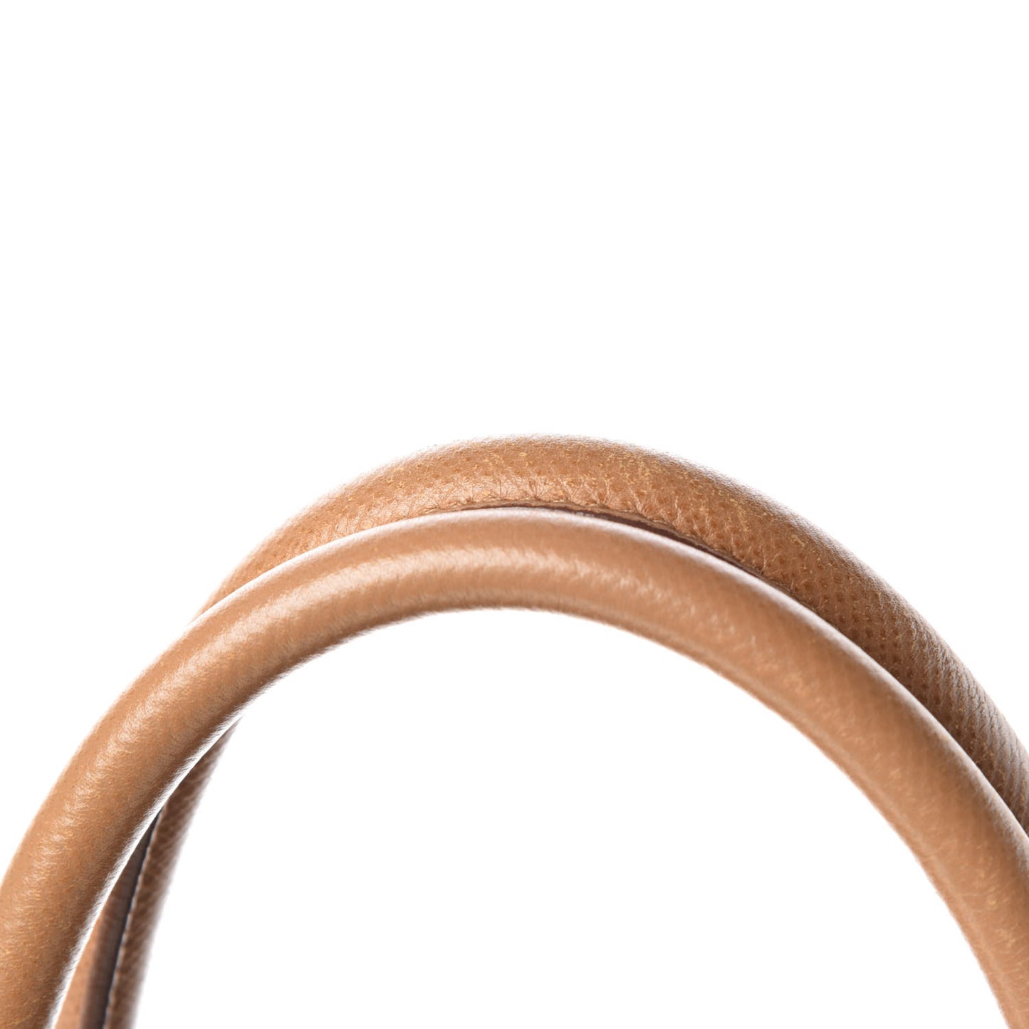 Saffiano Cuir Open Promenade Tote Caramel