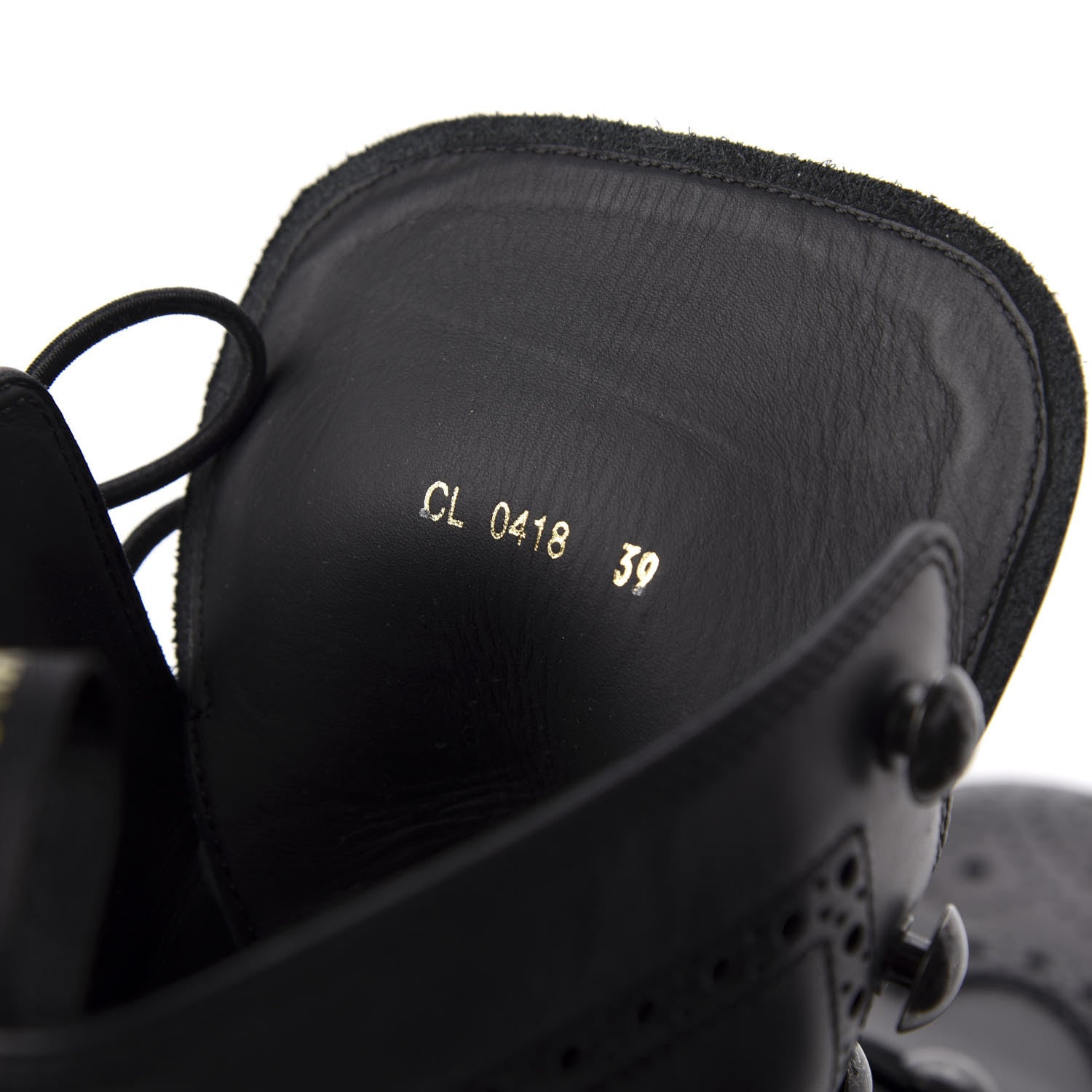 Christian Dior Calfskin Diorunit Low Boot 39 Black 10 of 10