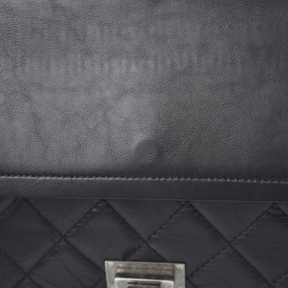 Chanel Aged Calfskin Quilted 2.55 Reissue 227 Flap Black 13 of 14