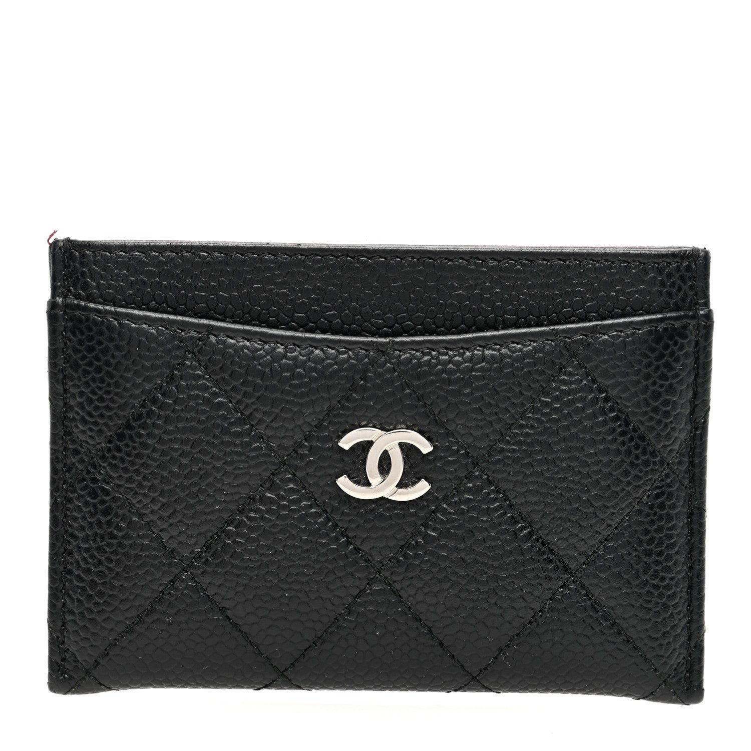 Chanel Caviar Quilted Card Holder Black 1 of 8