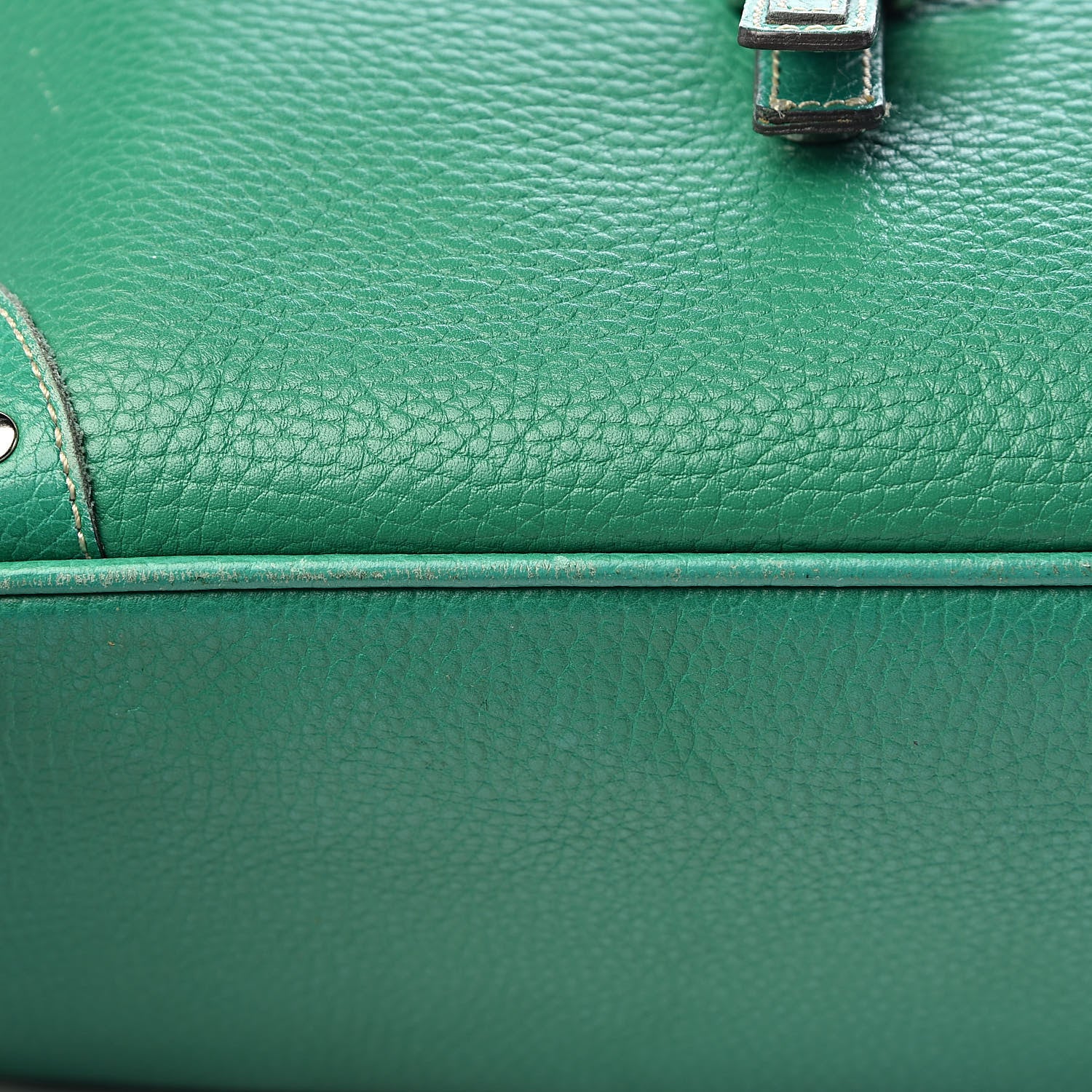Burberry Calfskin Shoulder Bag Green 17 of 18