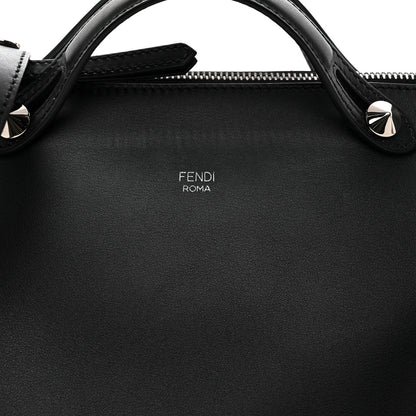 Fendi Vitello Dolce Medium By The Way Boston Bag Black 8 of 11