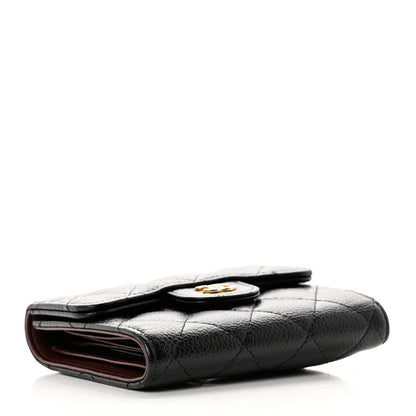 Chanel Caviar Quilted Compact Flap Wallet Black 4 of 9