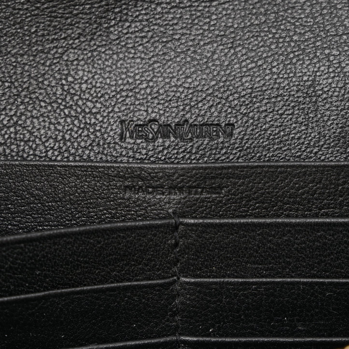 Calfskin Monogram Belle de Jour Chain Clutch Black