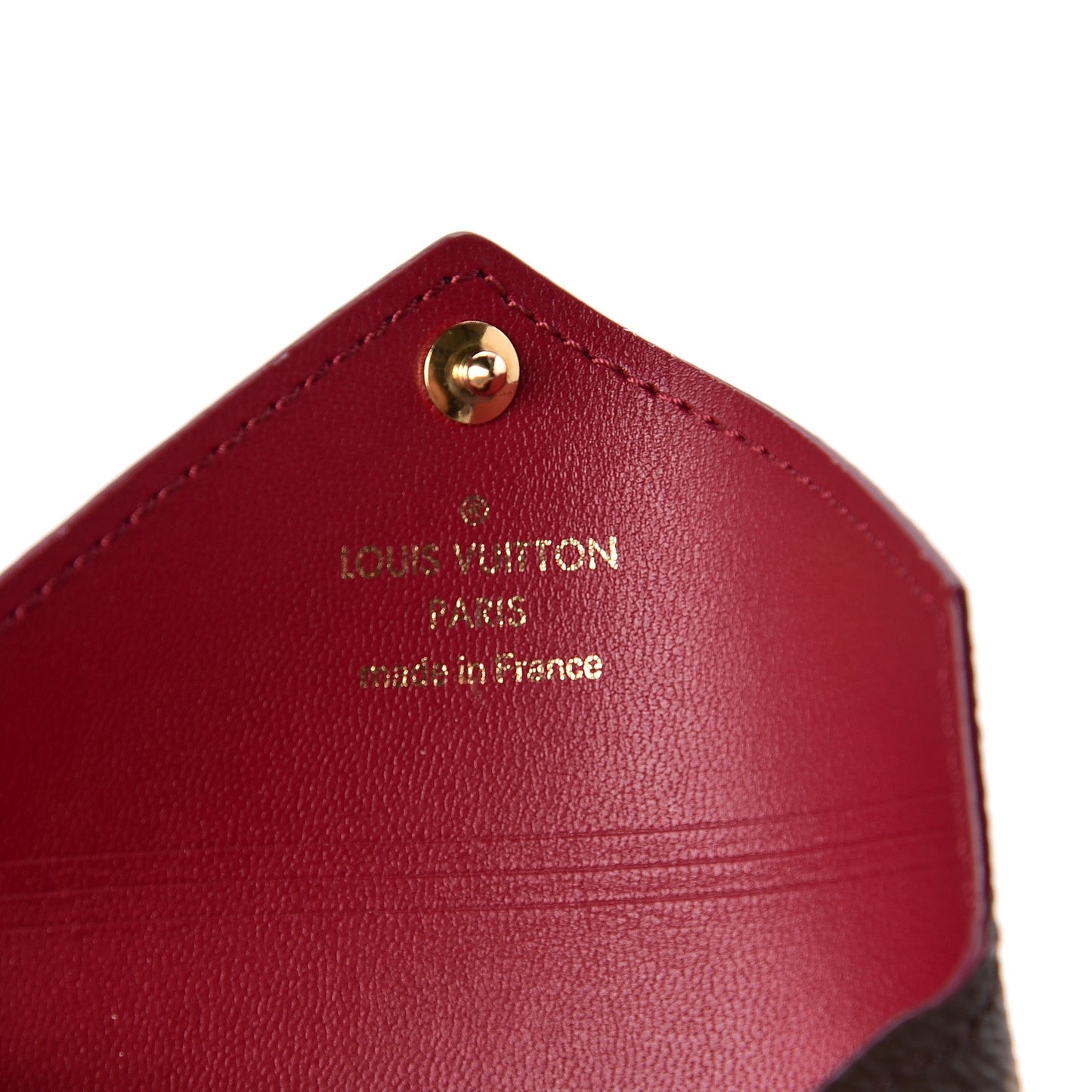 Monogram Small Kirigami Pochette Insert Fuchsia