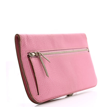 Hermes Togo Dogon Recto Verso Wallet 5P Gris Tourterelle 3 of 9