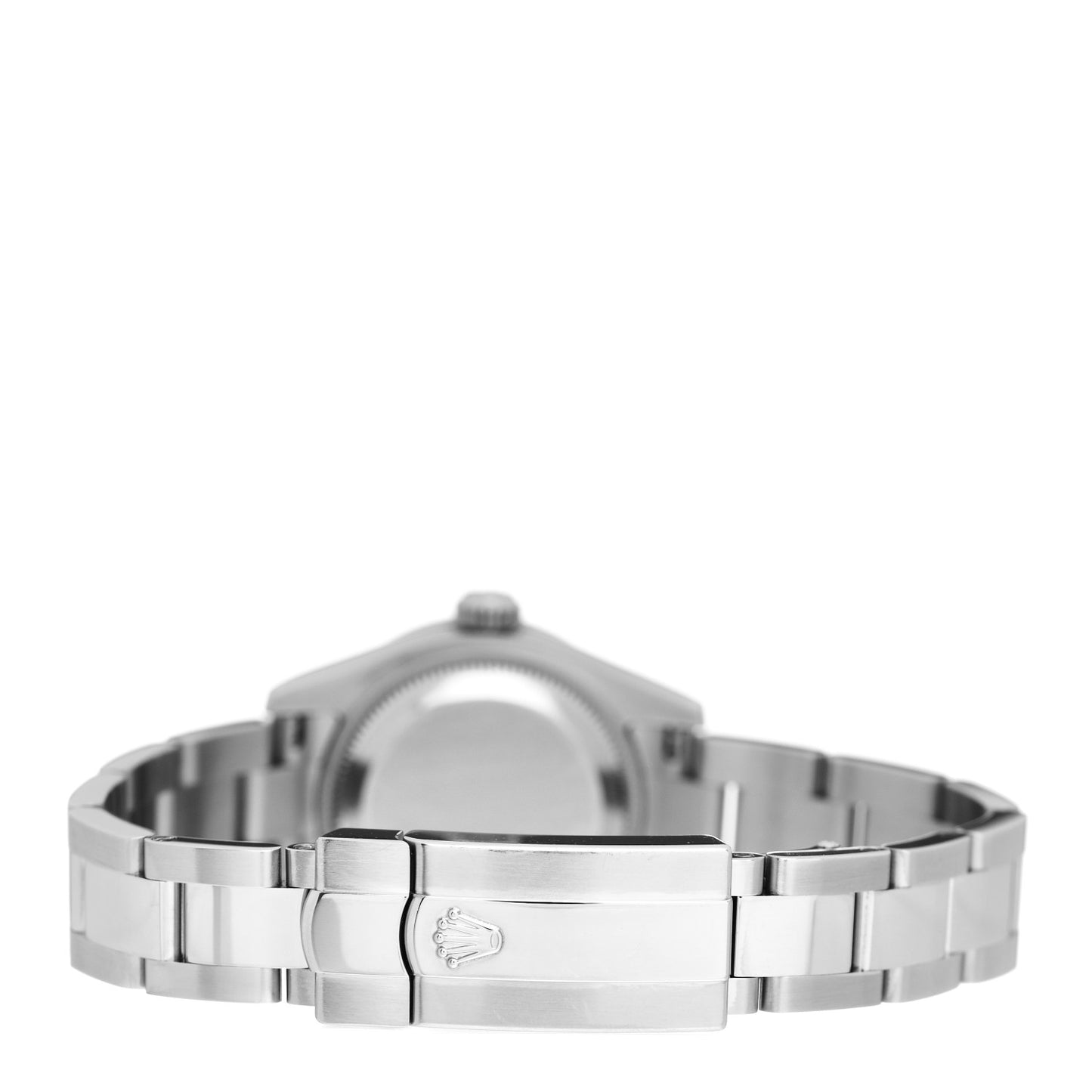 Stainless Steel 18K White Gold Diamond Mother of Pearl 26mm Oyster Perpetual Datejust Watch 179384