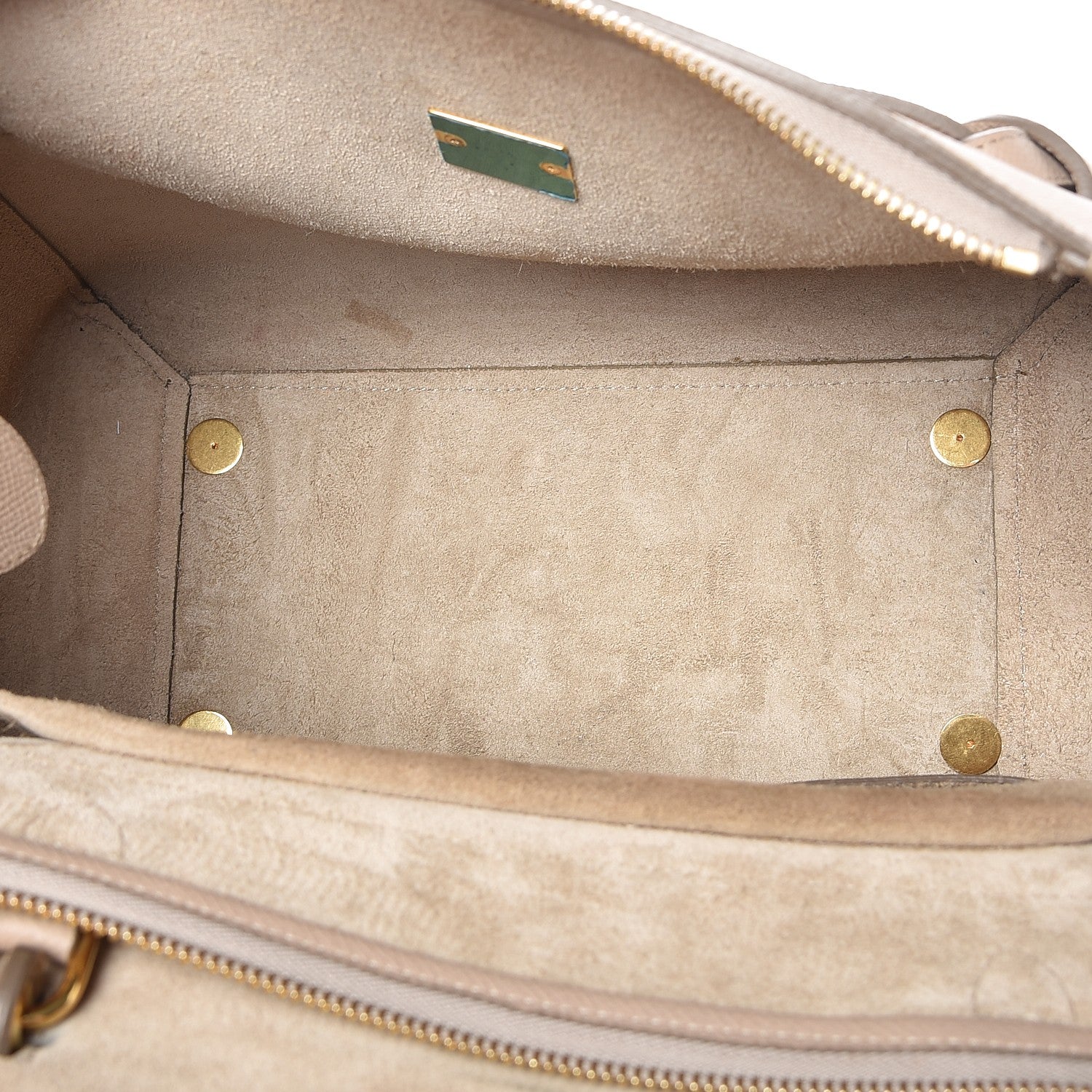 Celine Grained Calfskin Mini Belt Bag Light Taupe 5 of 11
